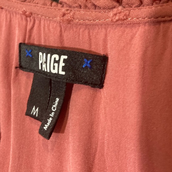 NWOT similar PAIGE dresses are on sale for at least $40!  Nice light peach color - Picture 4 of 7